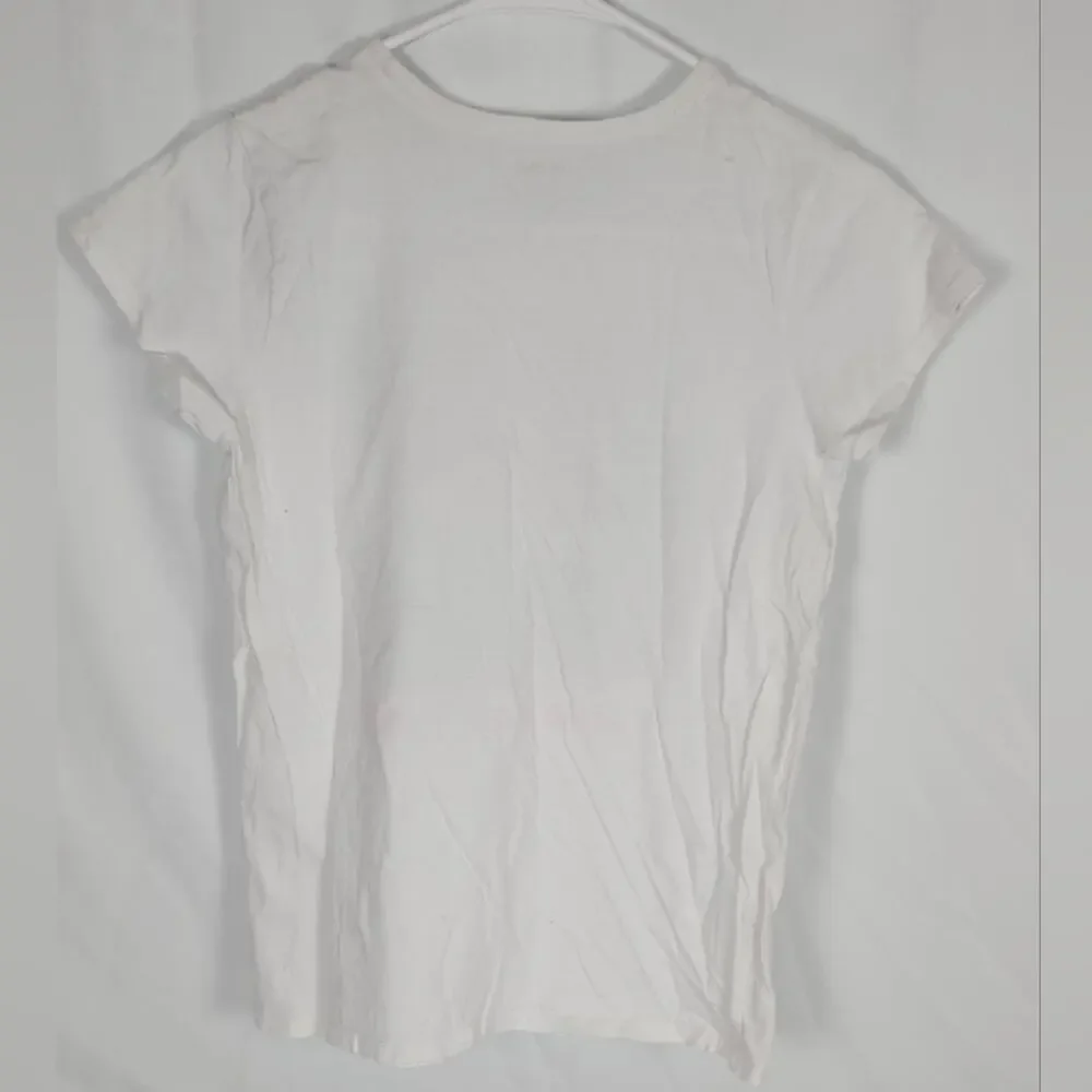 Children’s Place White Graphic Tee • Size 16 XXL Girls • GUC